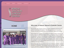 Tablet Screenshot of norcalssc.com